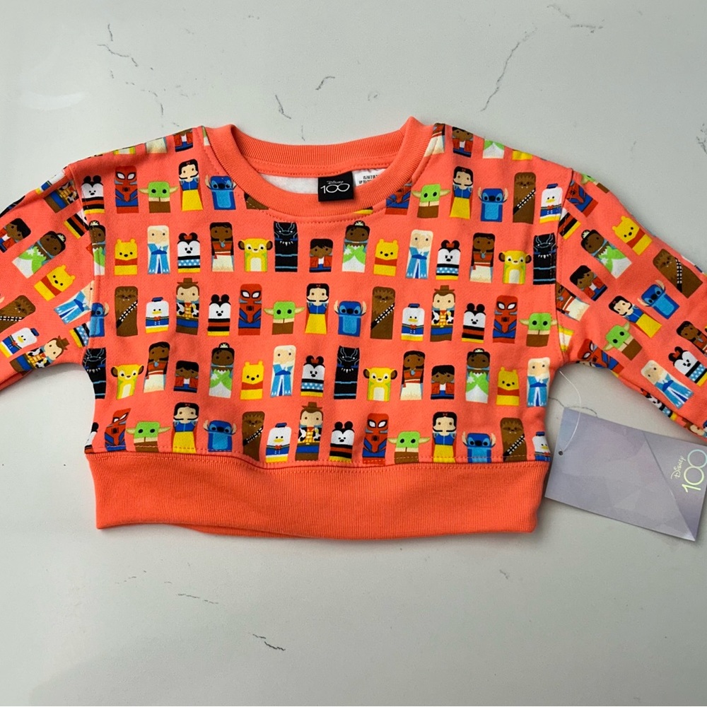 Disney100 Unified Character Sweatshirt - Toddler 2T